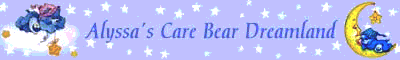 Alyssa's Care Bear Dreamland